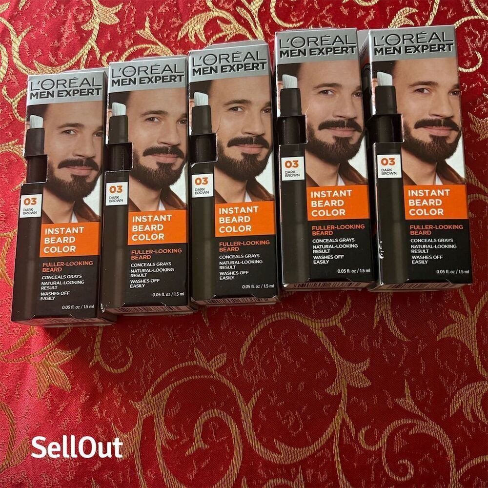L'Oreal Men Expert Instant Beard Color Dark & Light Medium Brown